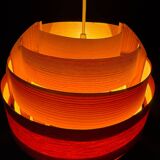 Hans Agne Jakobsson wooden pendant light, 1960s