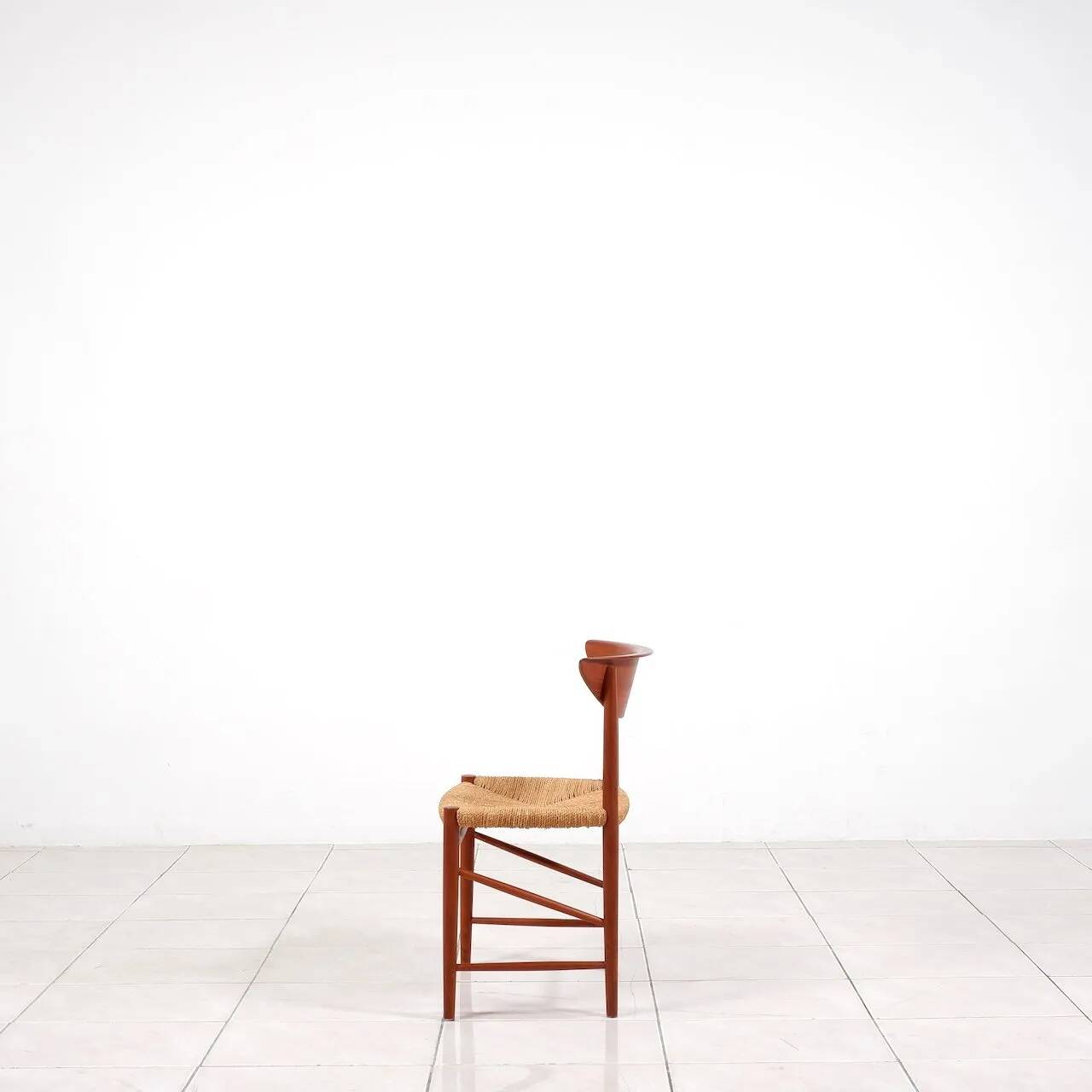 Ensemble de 4 chaises de salle à manger "316" par Hvidt & Molgaard-Nielsen en teck