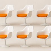 Eero Saarinen & Knoll set of 6 chairs