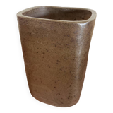 Vase en grès vintage