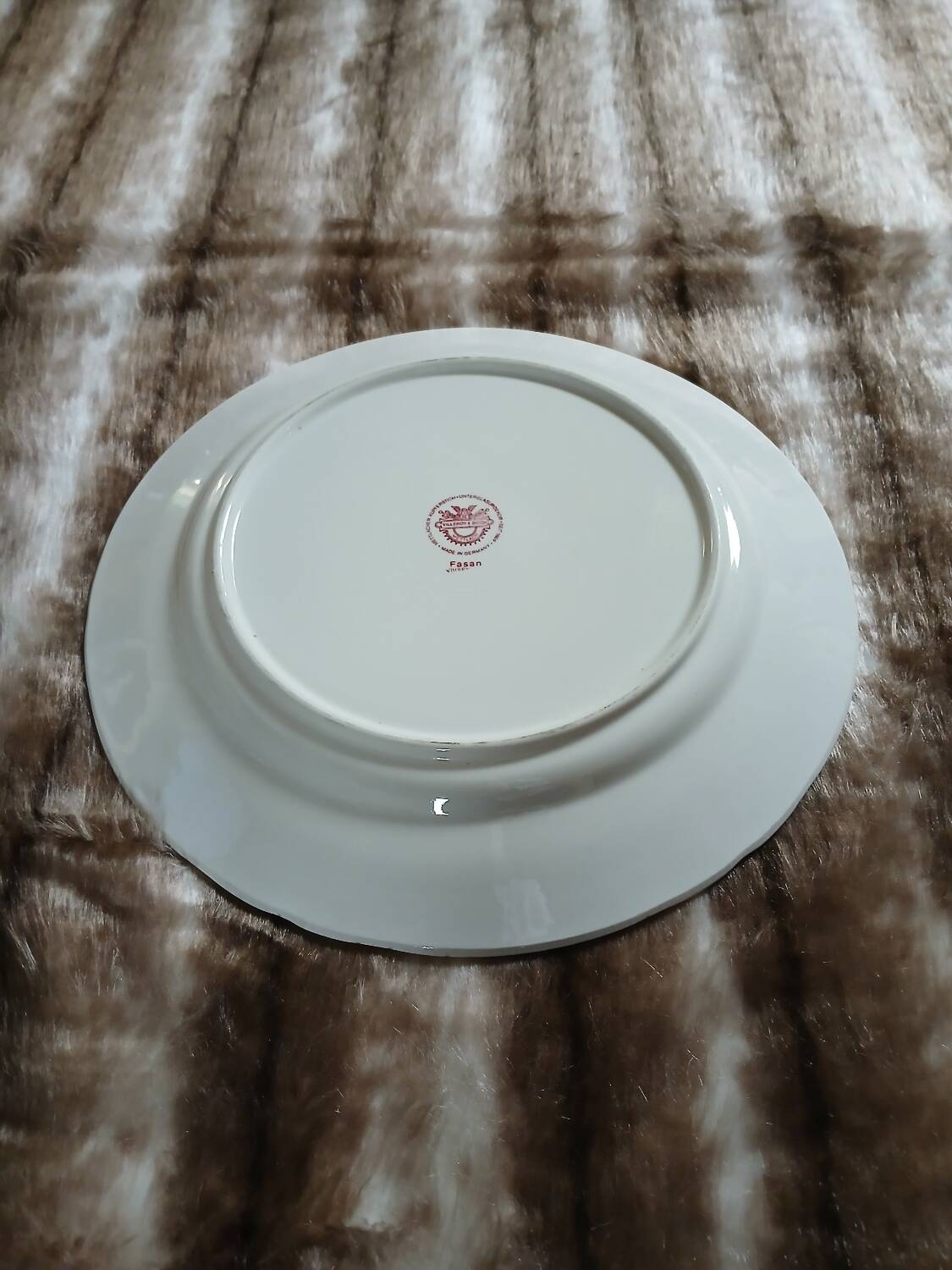 Old plate Villeroy and Boch