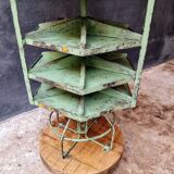 Support de stockage d'armoire de carrousel industriel du garage