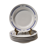 Lustucru 6 flat plates