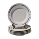 Lustucru 6 flat plates