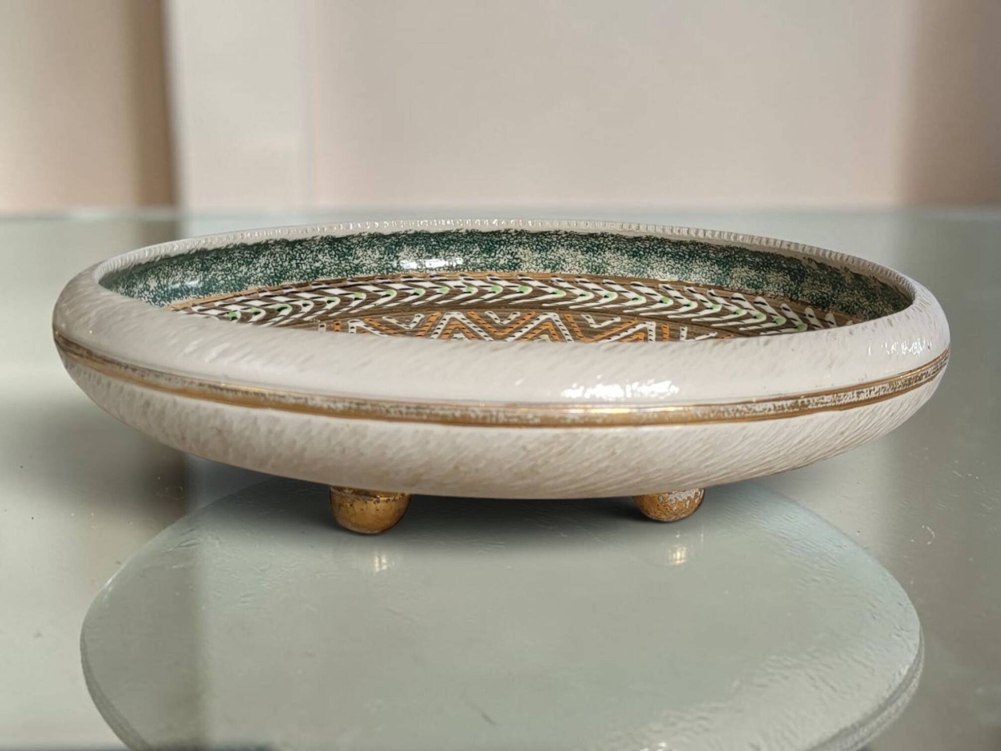 Coupe en céramique — Jacques Breugnot, 1950's