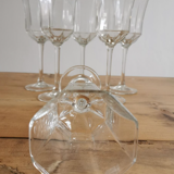 Service of 6 Luminarc water glasses France