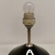 Royal Copenhagen Table Lamp made of hard pressed black glass