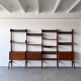 Scandinavian Mid Century Teak Bookcase, Norway 1960’s