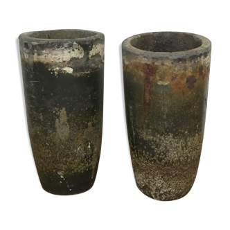 2 Foundry crucibles
