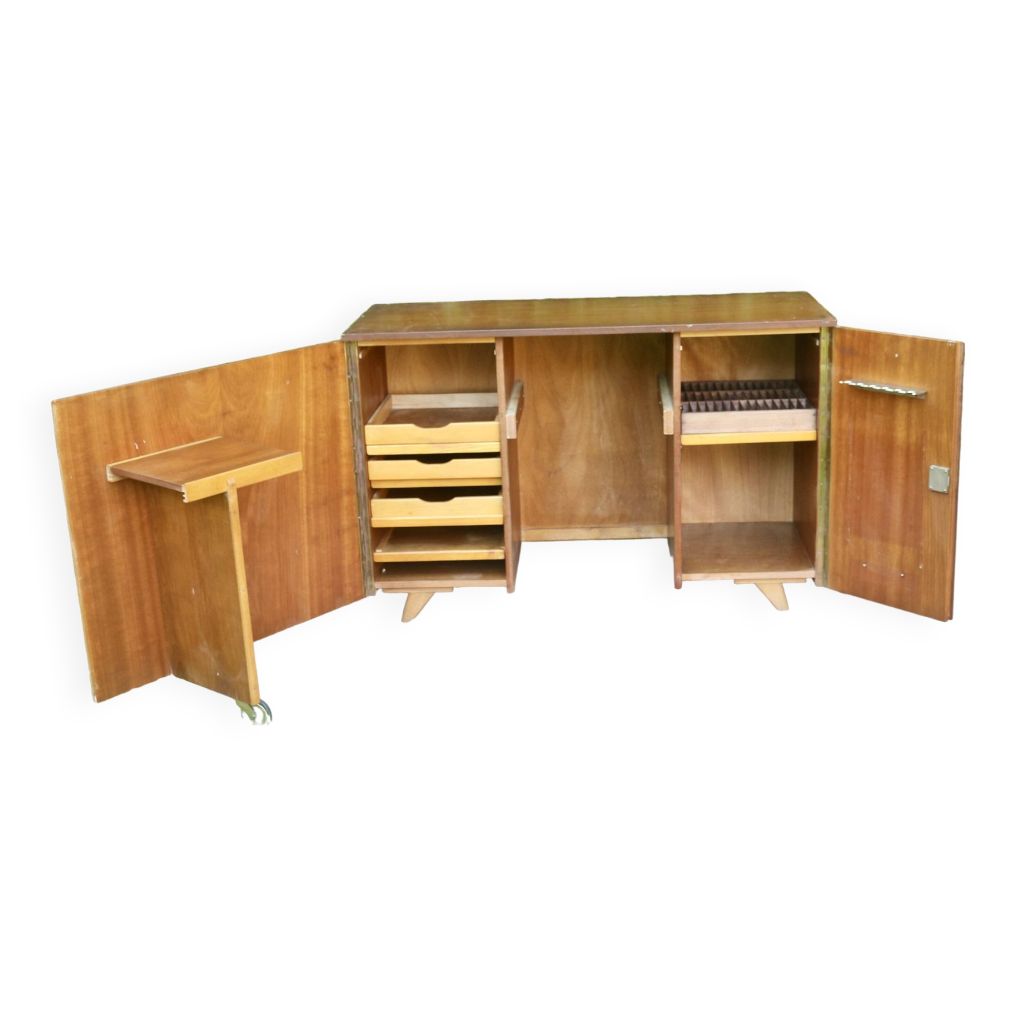 Magic Box desk by Mummenthaler and Meier, Switzerland, 1960s.