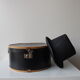 Black Suitcase for hats 60s.