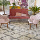 Tapis beni ourain  205x245cm