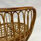 Set of two mid century rattan armchairs by bonacina 1950 design