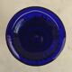 Vintage cobalt blue and gold vase - August Walther & Söhne 1950