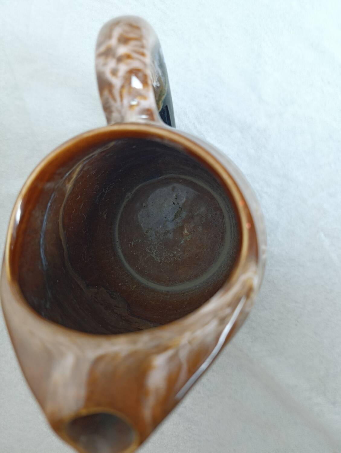 Pichet en grès flammé