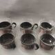 Vintage tea service, Mainz Jenaer Glass