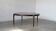 Grande table basse du milieu du siècle en acajou