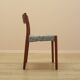 Teak chair, Danish design, 1960s, manufacturer: EMC Möbler
