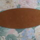 Oval beveled mirror 21x10cm