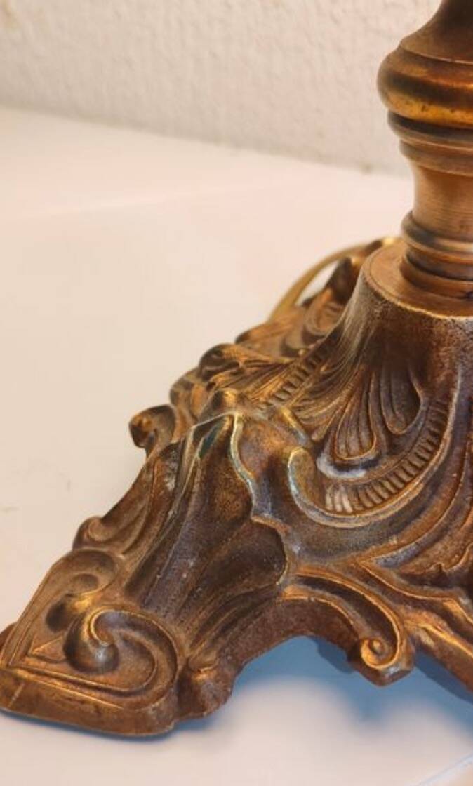 Vintage Empire style lamp 1950