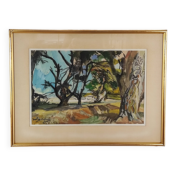 Village scene