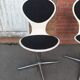 Vintage plywood swivel chairs by Elmar Flötotto - 1960