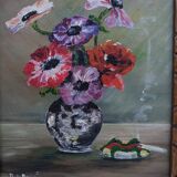 Paule Rozier 1910-1989, bouquet at the ashtray