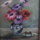 Paule Rozier 1910-1989, bouquet at the ashtray