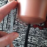 Lantern suspension, terracotta color