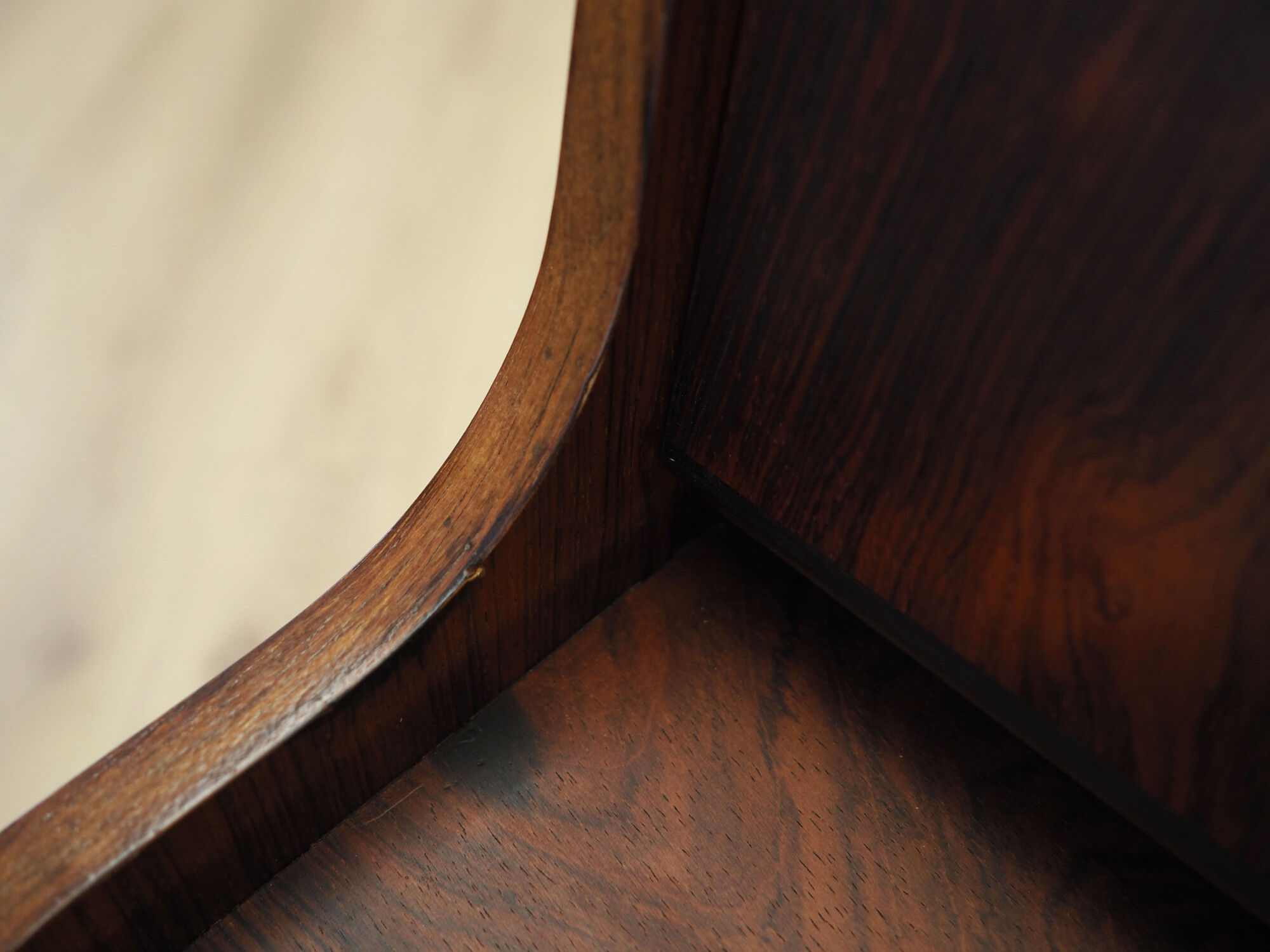 Rosewood secretary, Danish design, 1970s, production: Denmark