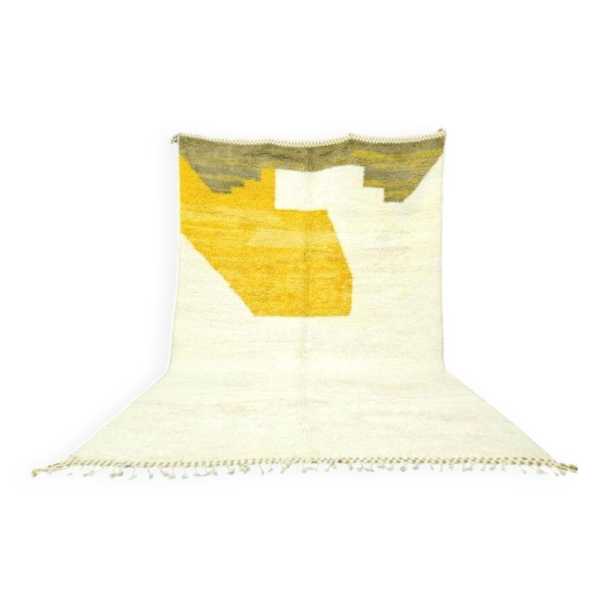 Moroccan Berber rug made of Oued Zam wool, size 150 x 250 cm.