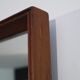 Vintage Scandinavian teak mirror 1960