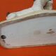 Zoomorphic sculpture cracked ceramic fox terrier dogs