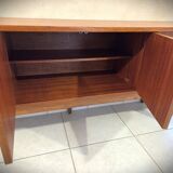 Scandinavian enfilade design in vintage teak