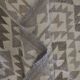 Tapis Kilim kaki-brun, laine afghane tissée à plat, tapis tribal géométrique fait main