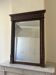 Large antique trumeau mirror in carved wood – 19th century / neoclassical style