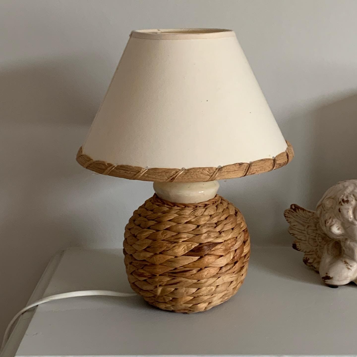 Pair of bedside lamps
