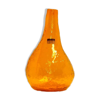 Signed Decorative Vase Manufactured by Venini Italy