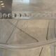 Lot de 6 chaises transparentes style Louis XV
