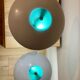 Paire de lampes champignon années 70 Kema Keur
