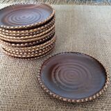 Series of 12 flat plates