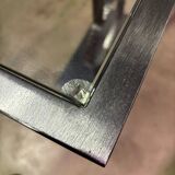 Steel and glass console