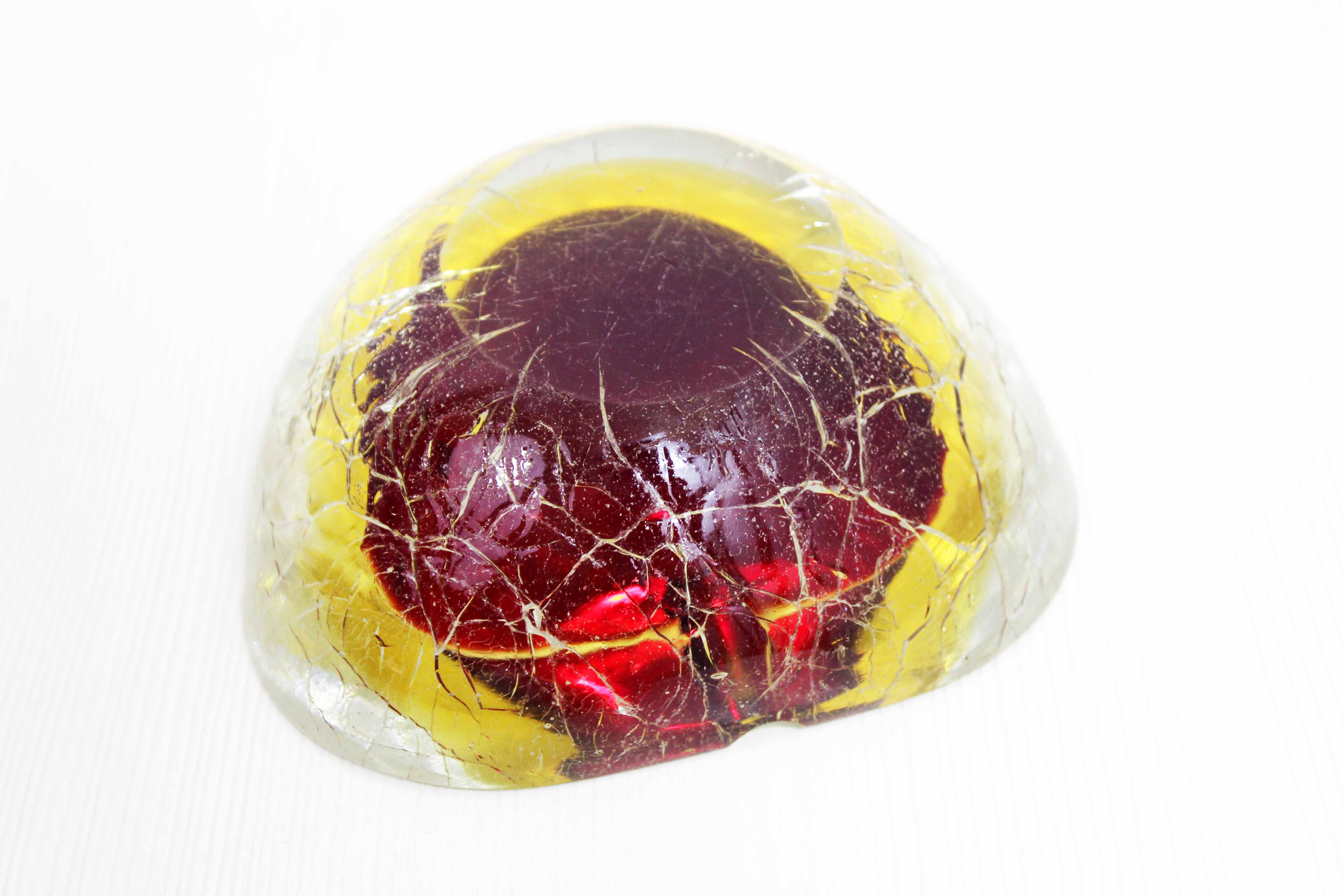 Murano glass ashtray