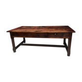 Wooden coffee table, early 20th century