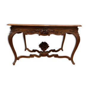 Table de milieu en noyer