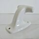 Art Deco white porcelain coat rack