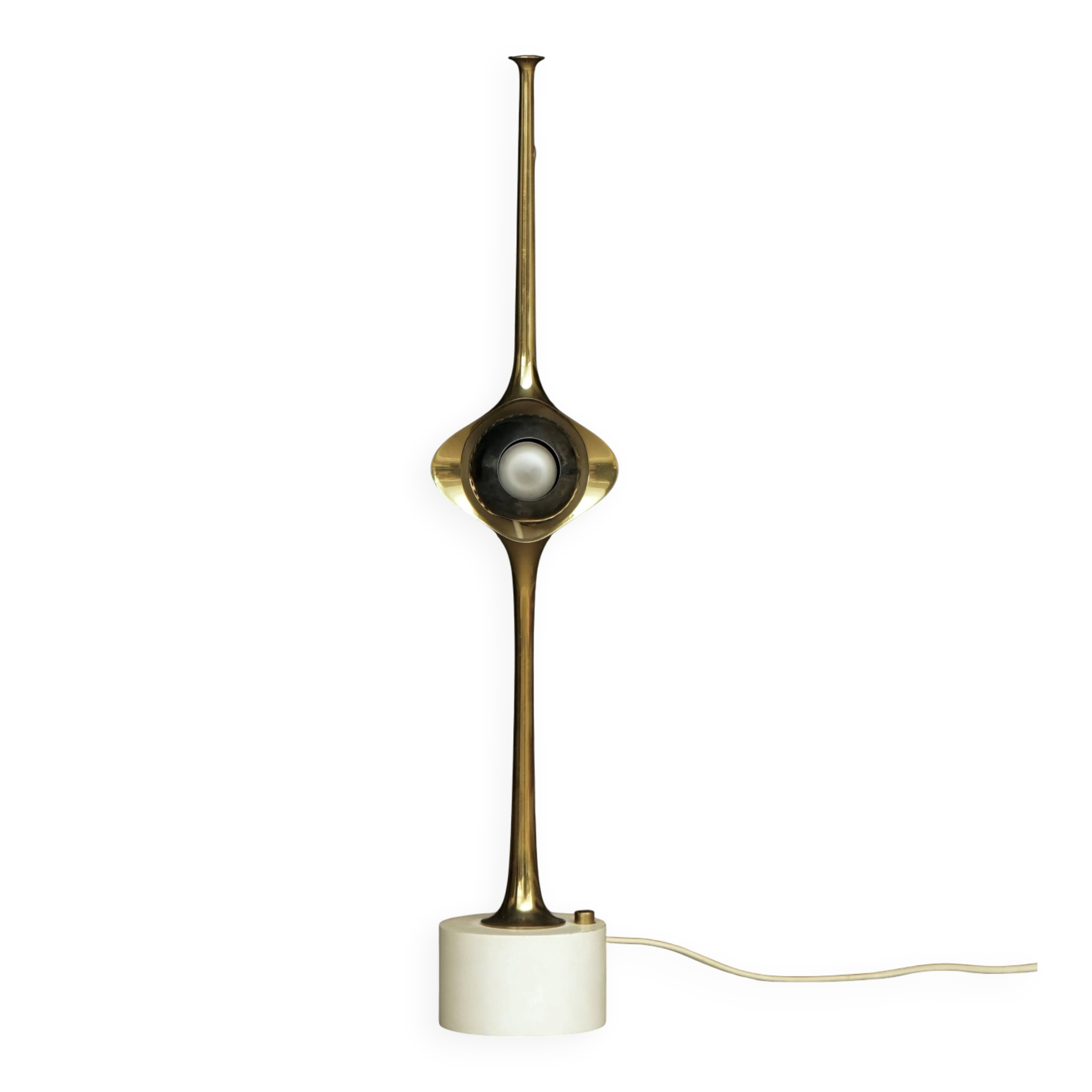 Angelo Lelli 12919 Cobra Lamp for Arredoluce. Italy 1960s