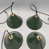 Enamelled sheet metal cone suspensions