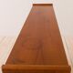 Norwegian mid-century bookshelf credenza in teak, 60s