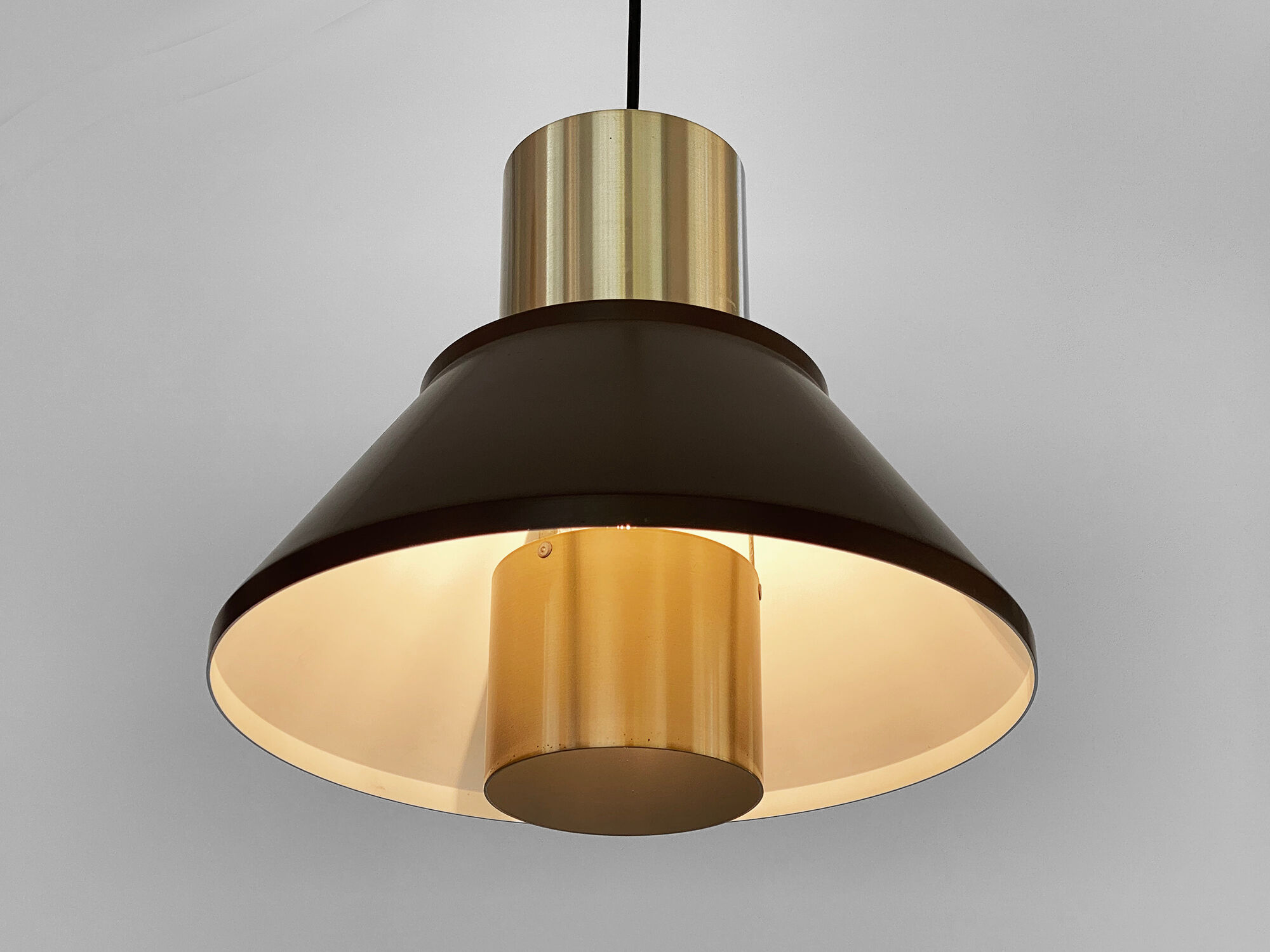 Pendant light "Life" by Jo Hammerborg for Fog & Mørup. Denmark 1970s